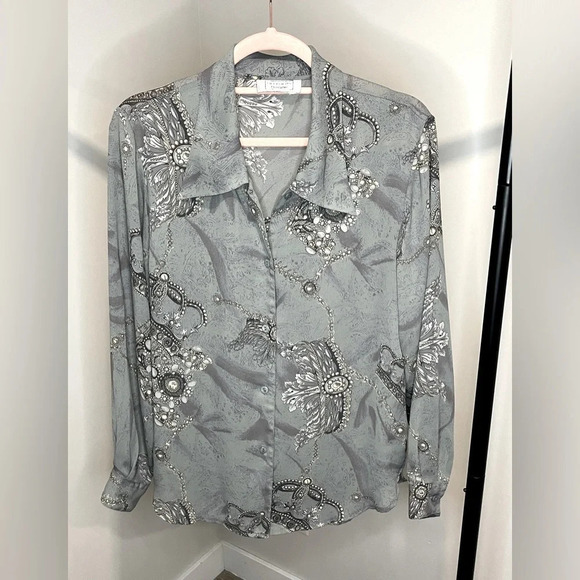 Vintage 70s BEECHERS BROOKE button down  shirt - Picture 1 of 6